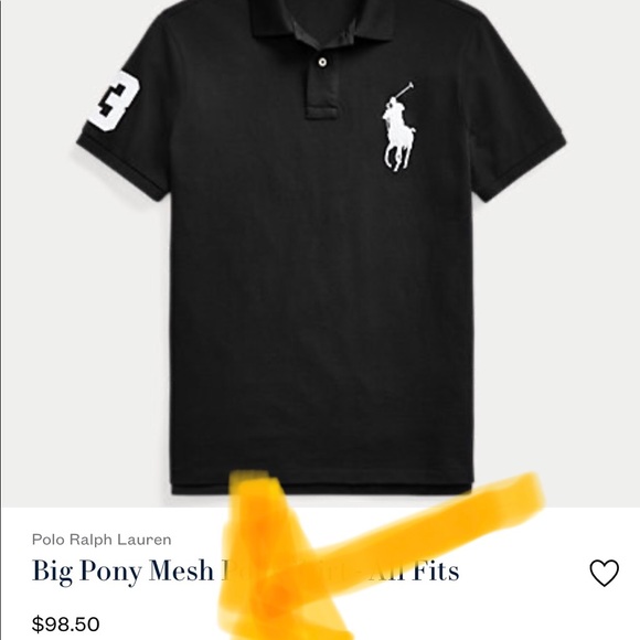 Ralph Lauren Polo big Pony collar shirt NWT- HOT! - Picture 12 of 12